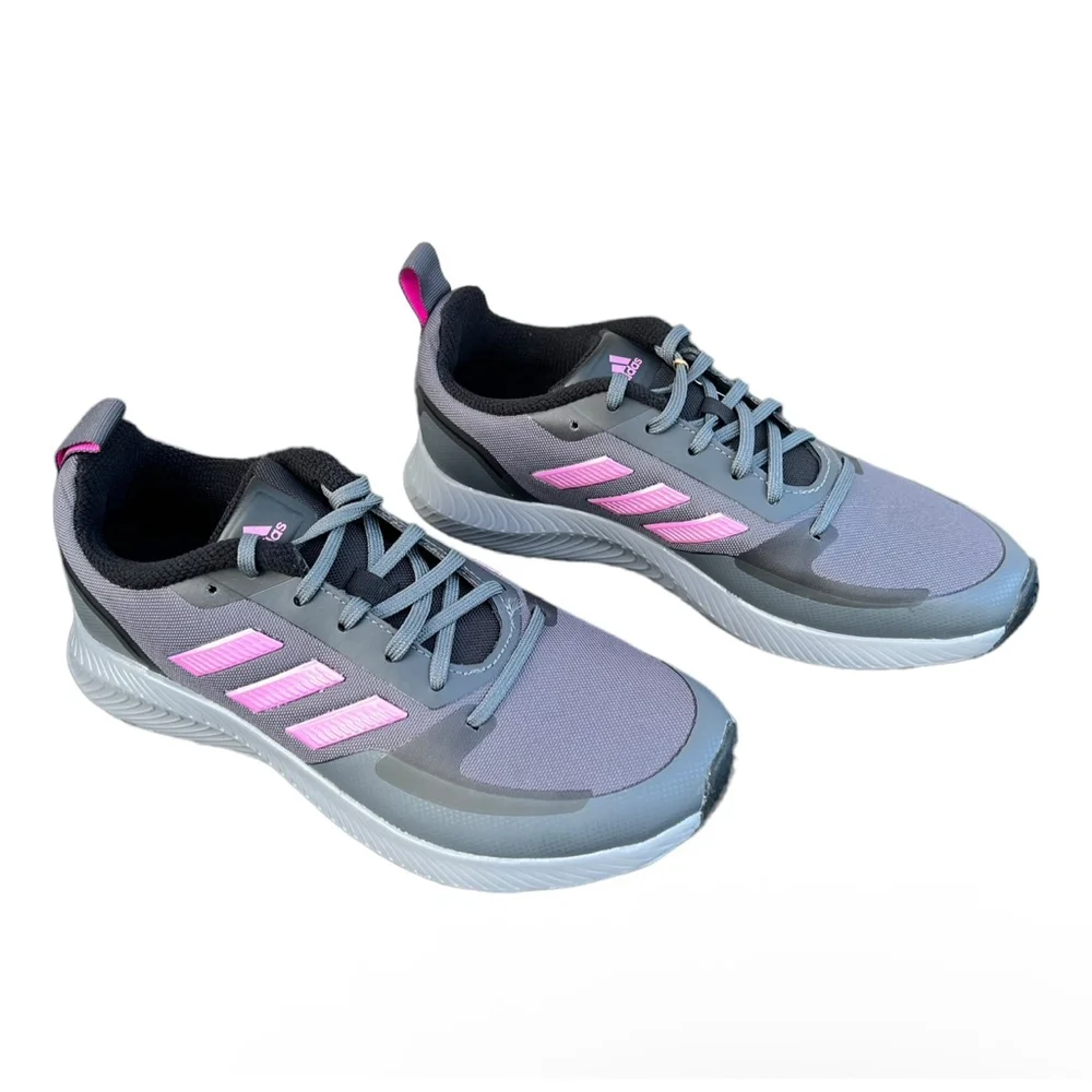 adidas Runfalcon 2.0 TR – Women’s US 8 – Style FZ3584 – Grey / Cherry Metall